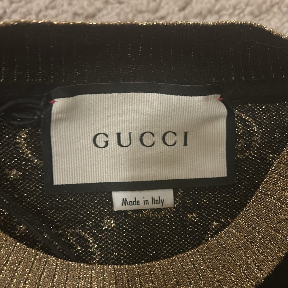 Gucci GG lamé Top Size S - Picture 7 of 11
